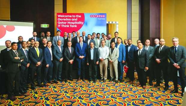 Participants of the annual u2018Qatar Hospitality IT Think Tanku2019 conference