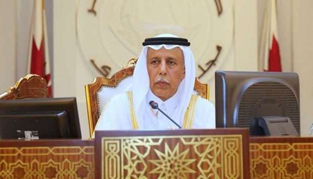 HE Speaker of the Council Ahmed bin Abdullah bin Zaid Al Mahmoud