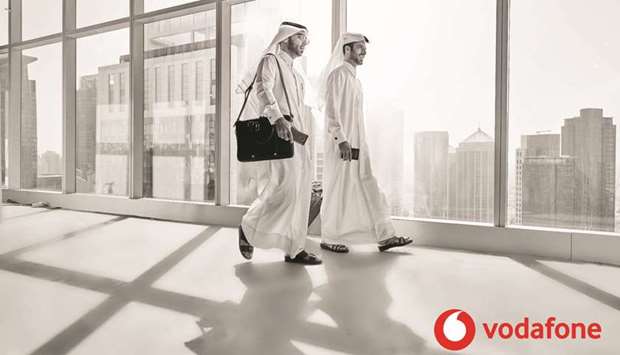 Vodafone showcases support for Qatari businesses.