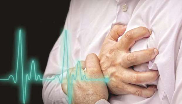 INCREASING RISK: The risk of having a heart attack and stroke jumped by 70 per cent in the year before cancer diagnosis. The risk was most acute in the month immediately before cancer diagnosis.