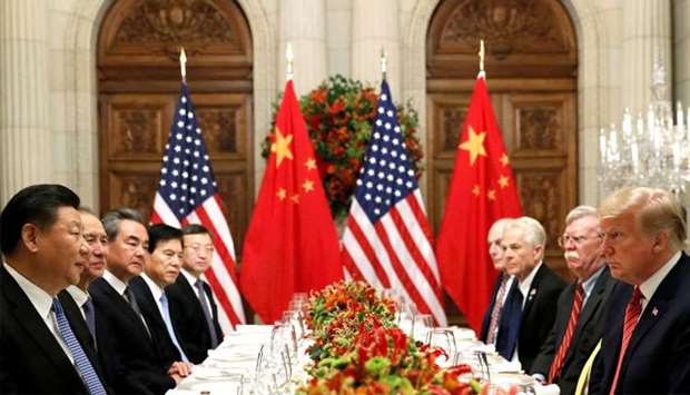 US President Donald Trump and Chinese President Xi Jinping meet after the G20 in Buenos Aires