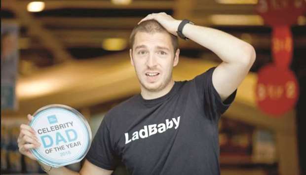 SUCCESSFUL: Mark Hoyle, known as LadBaby, got the chart success with his reworked version of Starshipu2019s 1985 hit We Built This City.