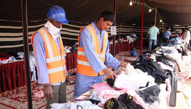 Qatar Charityu2019s Tayf project supports workers and low-income families.