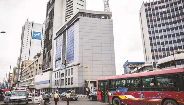 A city bus drives past office buildings in Lagos, Nigeria (file). Africa is seen as a particular area of potential growth for Islamic banking. Northern African countries such as Morocco and Algeria have seen the launch of several Islamic banking subsidiaries and windows in the recent past, while sub-Saharan countries such as Nigeria, Senegal and Kenya have also implemented legal and regulatory frameworks to spur growth in the Islamic banking sector.