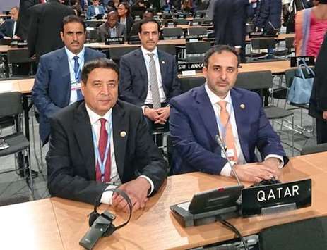 HE the Minister of Municipality and Environment Abdullah bin Abdulaziz bin Turki al-Subaie attending the 24th Conference of the Parties (COP) in Katowice, Poland.