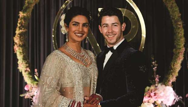 MARRIED: Priyanka Chopra with Nick Jonas.