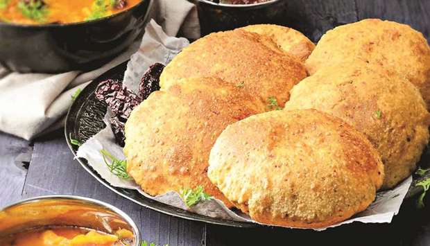 TRADITIONAL: Bedmi poori is pure vegetarian Indian food. Photo by the author