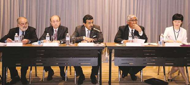 Qataru2019s Attorney-General Dr Ali bin Fetais al-Marri chairing the IAACA executive committee meeting in Kuala Lumpur.