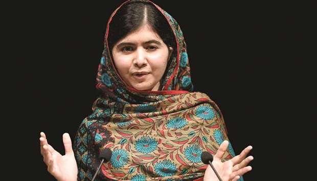 YOUNGEST LAUREATE: Malala Yousufzai, a Pakistani child education activist, is the youngest person to win the Nobel Prize at the age of 17.
