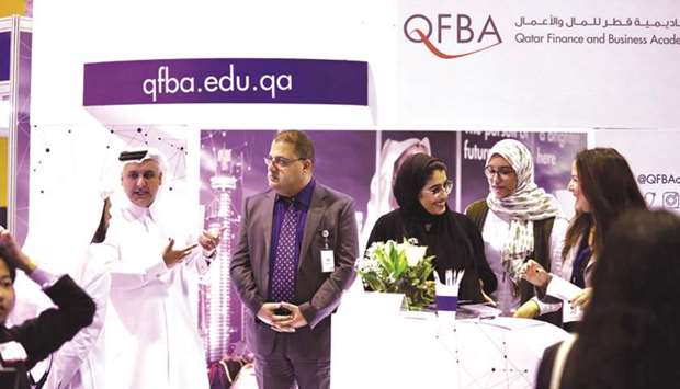 The event provided QFBA Northumbria a platform to create awareness about its bachelor degrees to a wider audience.