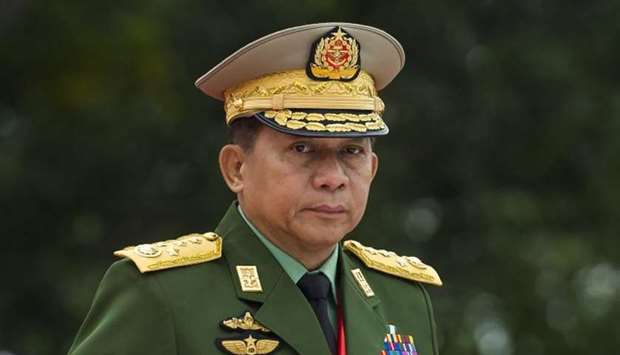 Min Aung Hlaing (File picture)