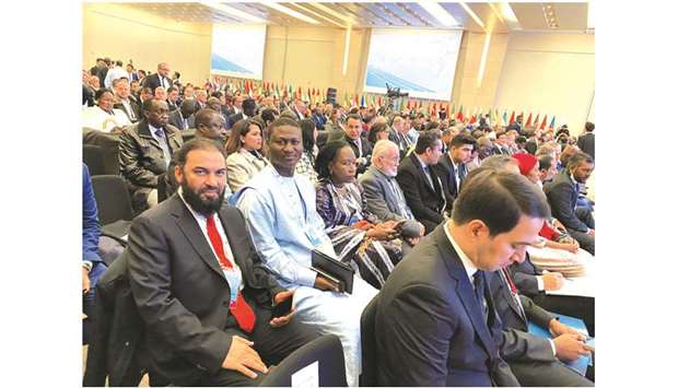 Qatar Chamber board member Dr Mohamed Jawhar al-Mohamed attending the Organisation of Islamic Co-operation (OIC)  High-Level Public and Private Investment Conference held recently in Istanbul, Turkey.