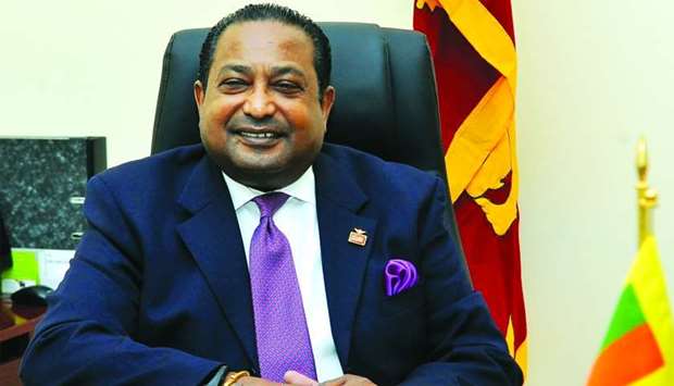 Sri Lankan ambassador Kithsiri Athulathmudali.rnrn