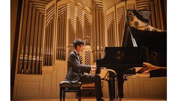 RISING STAR: Eric Lu, a Chinese-American musician will perform at Qatar Philharmonic Orchestrau2019s next concert.
