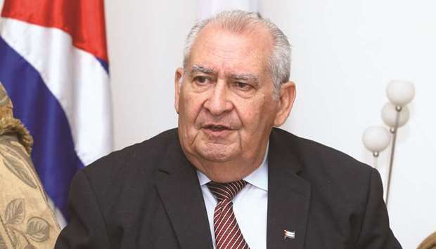#Cuban ambassador #Eumelio Caballero Rodriguez