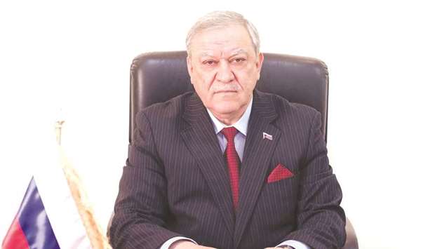 Russian ambassador to Qatar Nurmakhmad Kholov