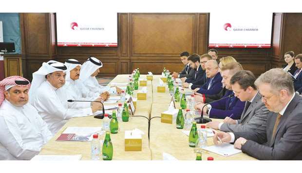 Qatar Chamber has hosted a Russian trade team led by CEO of Roscongress Foundation, Stuglev Alexander