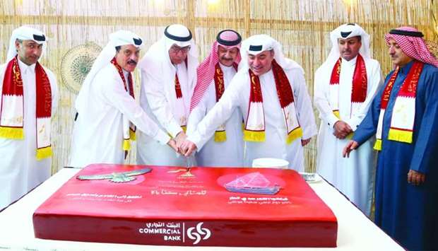 A cake-cutting ceremony signalled the start of the celebrations