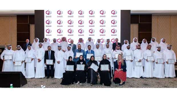 Young nationals at the Qatargas training and development programme