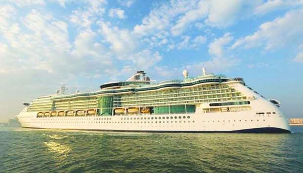 The ship offers a new level of luxury and entertainment with 12 passenger decks, a poolside movie screen, rock-climbing wall, running track, mini-golf course, spa and fitness centre, shopping, restaurants, and live Broadway-style entertainment shows.