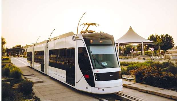 QF's Education City Tram in service