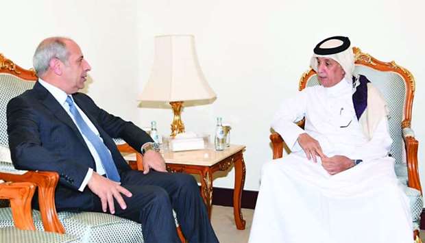 Al-Muraikhi meets ambassador of Jordanrnrn