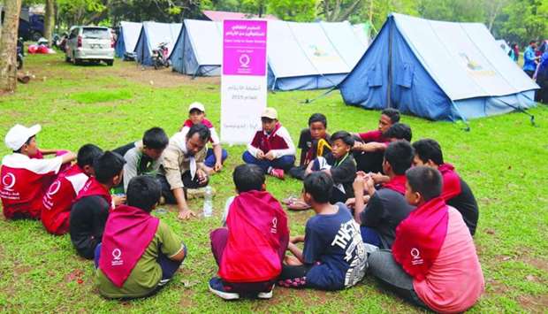 In Indonesia, Qatar Charity has implemented many programmes.