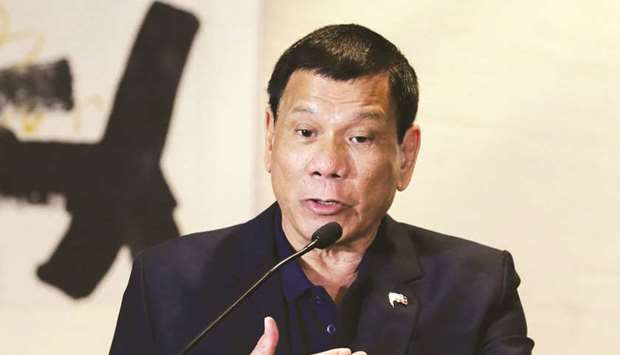 Duterte: campaign against drug lords