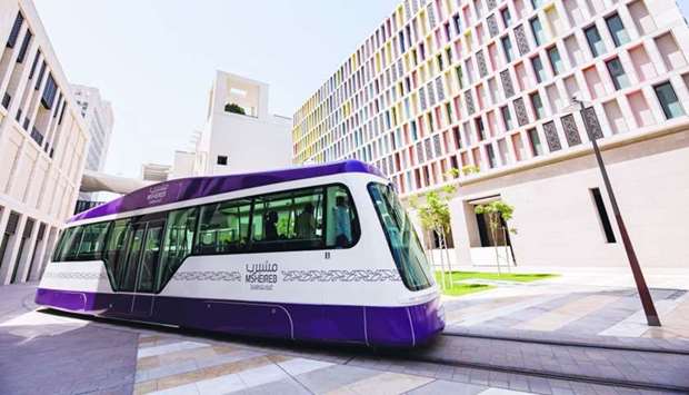 Msheireb Tram goes through nine stations, giving everyone multiple points of access to the tramway.