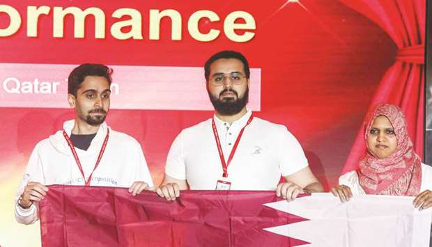 The Qatar team was recognised with an u2018Outstanding Performanceu2019 recognition during the competition.