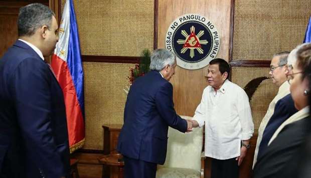 Philippine president meets al-Muraikhirnrn