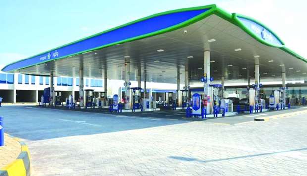 A view of Al Khor Petrol Station, opened on Thursday by Woqod.rnrn