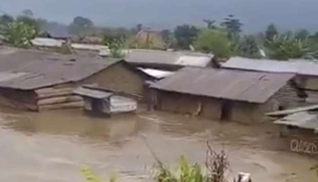 ,Several houses have been swept away, roads have been blocked and some washed away completely,, Diana Tumuhimbise, Red Cross branch manager in the Bundibugyo district said
