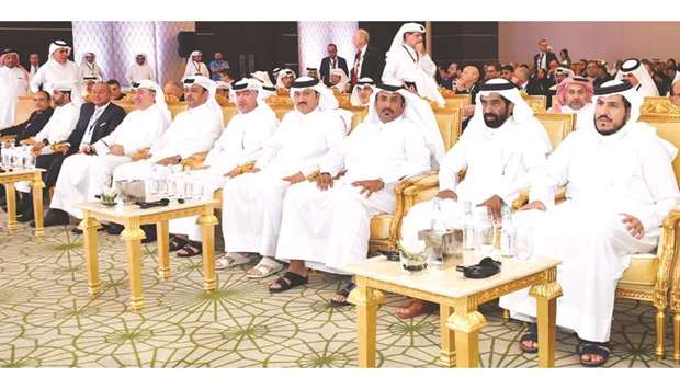 Dignitaries at the opening session of the Euromoney Qatar 2019 Conference.