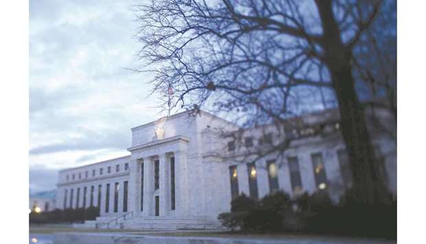 A view of the US Federal Reserve building in Washington DC. The rate-setting Federal Open Market Committee will release its decision at 1900 GMT on Wednesday, along with an updated quarterly economic forecast.