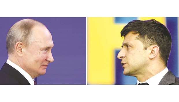 Putin and Zelenskiy: The Russian and Ukrainian presidents will be holding their first face-to-face talks in Paris today at a summit with French President Emmanuel Macron and German Chancellor Angela Merkel on the conflict in eastern Ukraine.