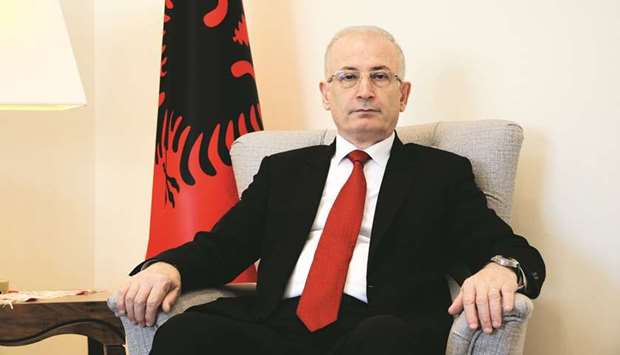 Kujtim Xani, charge d'affaires at embassy of Albania.
