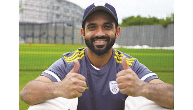 Ajinkya Rahane...to take over from Kohli after first Test.