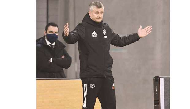 Manager Ole Gunnar Solskjaer is under pressure after Manchester United were knocked out of Champions League in the group stage itself. (Reuters)