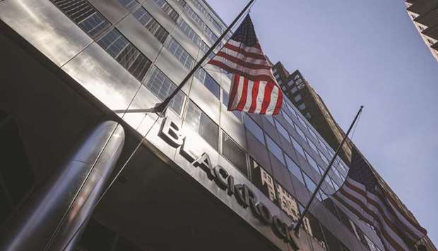 BlackRock headquarters in New York. BlackRock and Vanguard Group, with a combined $14tn in assets, were among the least supportive, voting in favour of just 11% and 15% of climate resolutions in the 12 months through August, according to a report from responsible investment campaign group ShareAction.