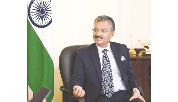 Indian Ambassador to Qatar Dr Deepak Mittal.