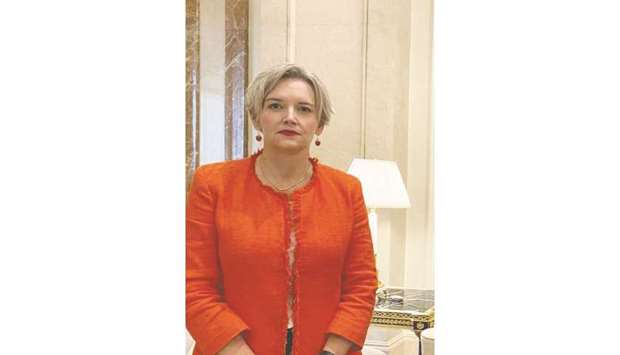 Netherlands ambassador Marjan Kamstra.