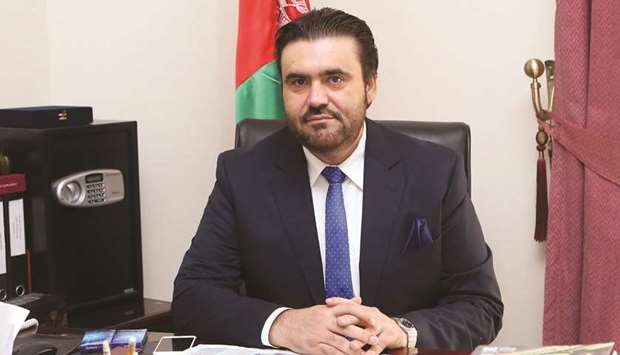 Afghan ambassador to Qatar Abdul Hakim Dalili.