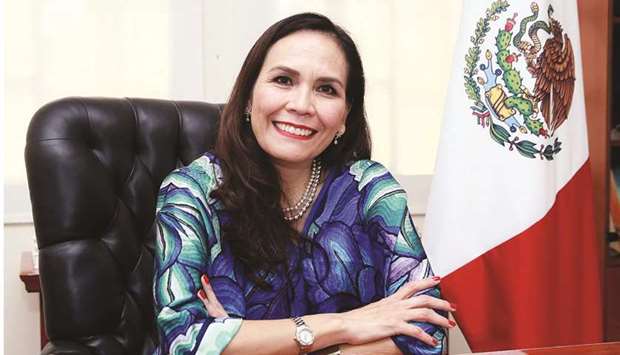 Ambassador of Mexico to Qatar Graciela Gomez.