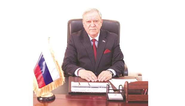 Ambassador of Russia to Qatar Nurmakhamad Kholov.