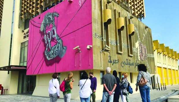 Fannek tour at the Doha Fire Station.