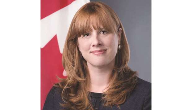 Ambassador of Canada to Qatar Stefanie McCollum.