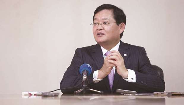 Nobuaki Kurumatani, chief executive officer of Toshiba Corp.