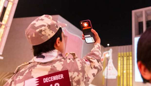 Developed by Vodafone Qatar specifically for QND celebrations, the app called u2018Vodafone ARu2019 allowed users to enjoy a spectacular AR fireworks and drone display above the skies of Msheireb.