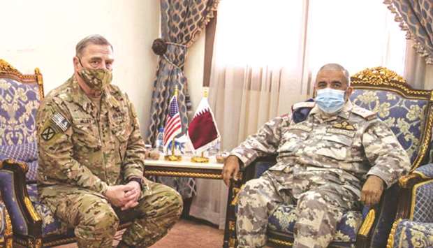 Chief of Staff of Armed Forces meets Chairman of US Joint Chiefs of Staffrnrn